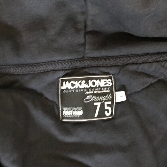 Jack & Jones Men’s Blue Winter Jacket - Size L - Picture 7 of 8